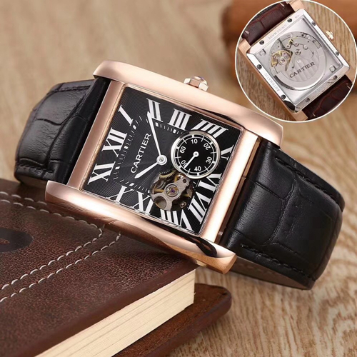 カルティエ時計正面デザイン